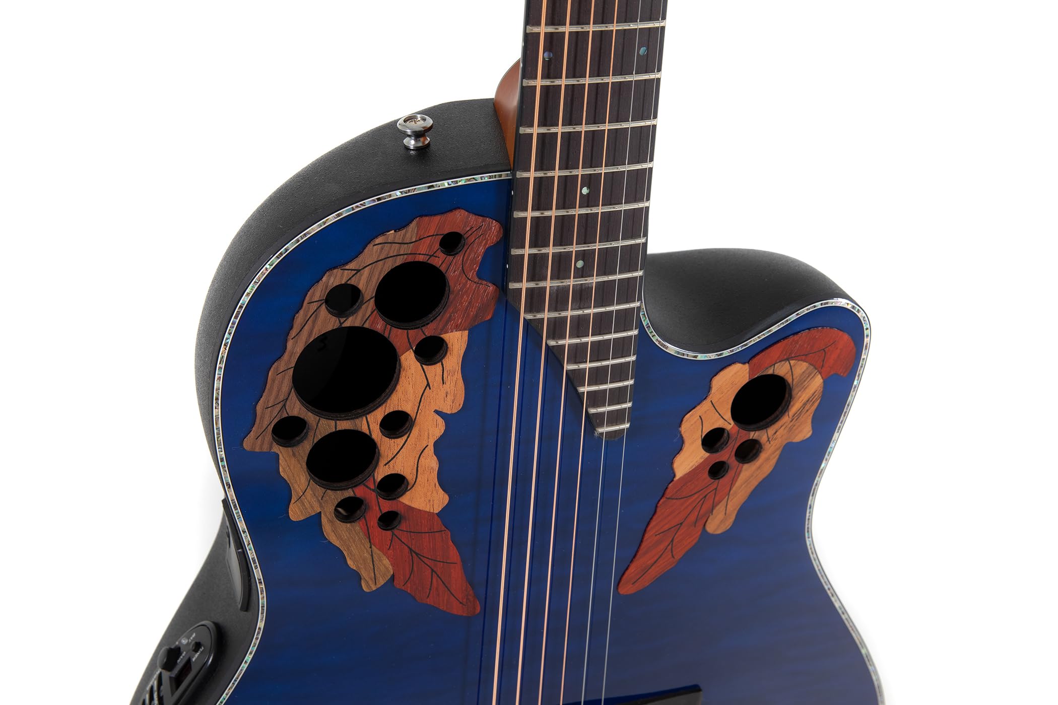 【美品】オベーション エレアコ Celebrity CE44P-8TQ 人気 Amazon | Ovation Celebrity CE44P 8TQ Blue Transparent Quilt